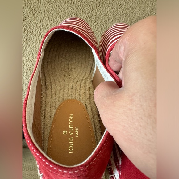 🙏LV Bidart Espadrille Shoes-Size8 - Picture 9 of 17